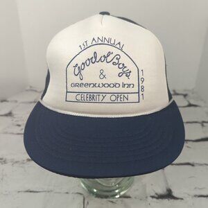 Good Ole Boy Greenwood Inn‎ Vintage 1981 Snapback Hat Adjustable